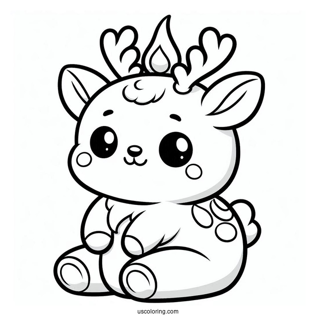 Rudolph The Red-Nosed Reindeer Squishmallow