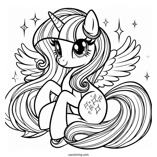 Princess Twilight Sparkle With Equestria Girls Version