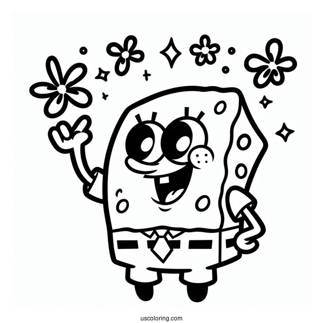 Easy Outline Of Patrik To Color