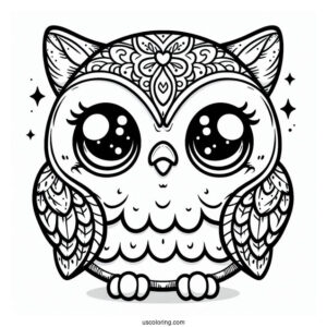 Cute Kawaii Owl