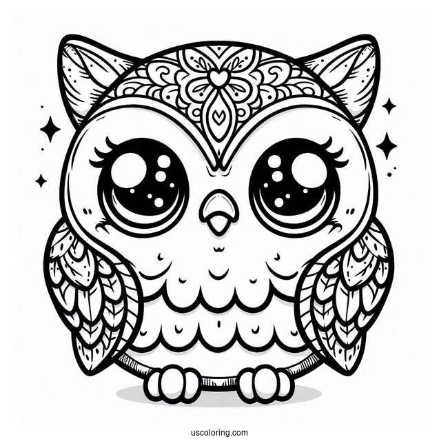 Cute Kawaii Owl