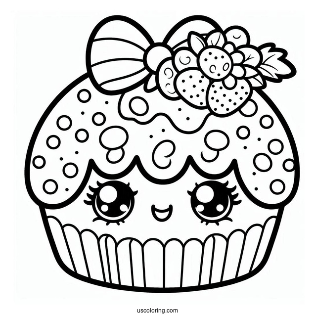 Coloring Page Of Patty Cake Shopkins
