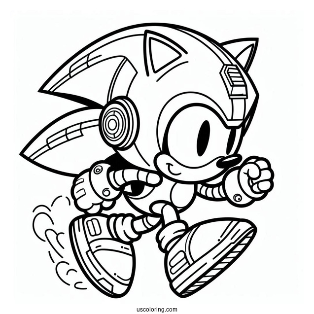 Easy Outline Of E-102 Gamma Coloring In For Kids