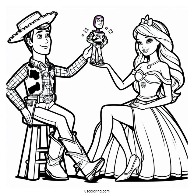 Toy Story Ken And Barbie
