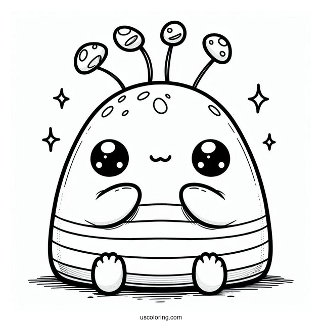 Daxzon The Alien Squishmallow