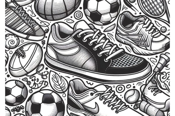 nike coloring pages feature image