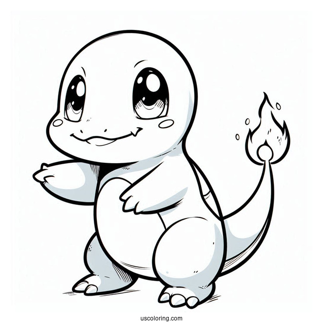 Adorable Charmander Pokemon