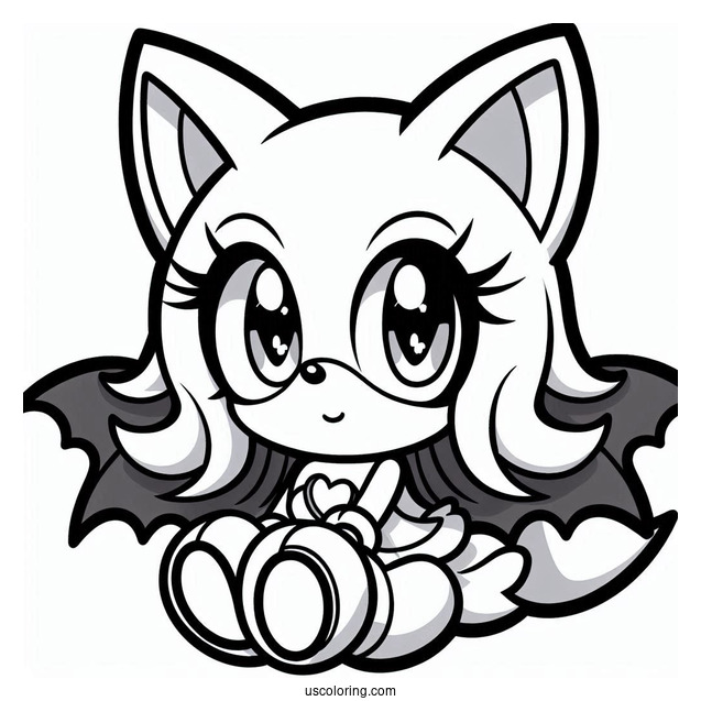 Kawaii Rouge the Bat