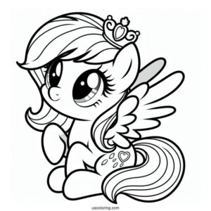 Baby Princess Dash With Wings