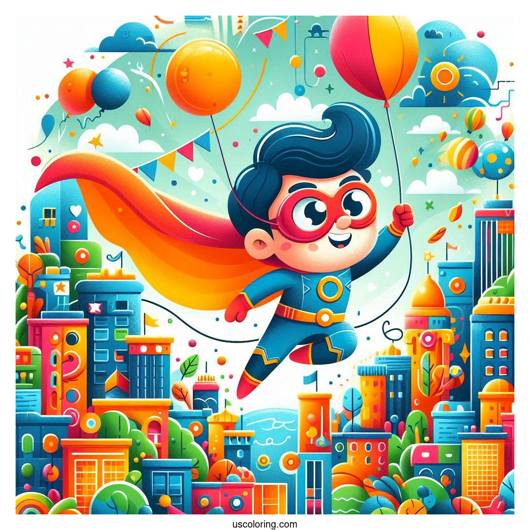 Spider-Gwen Coloring Pages Featured Image