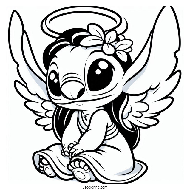 Angel (Experiment 624) Character Coloring Page