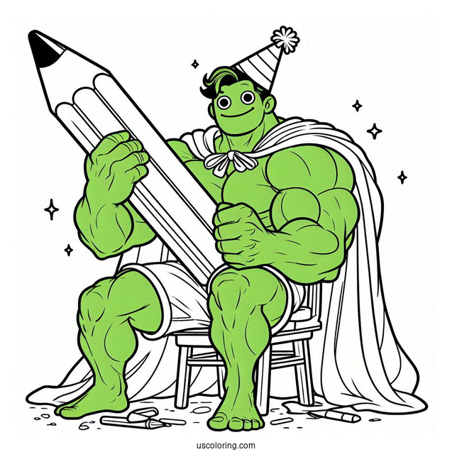 The Hulk Coloring Page Behind Spider Man For Kids