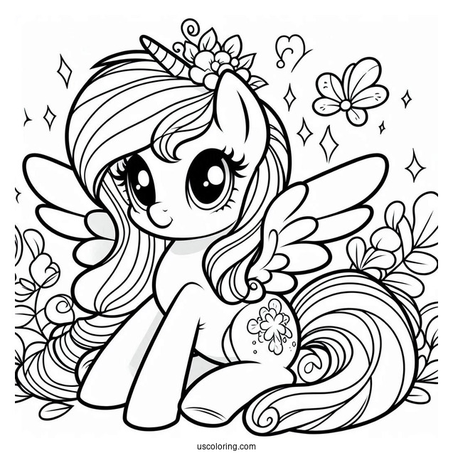Baby Princess Dash With Wings