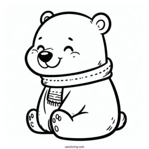 Smiling Polar Bear