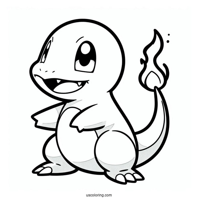 Adorable Charmander Pokemon