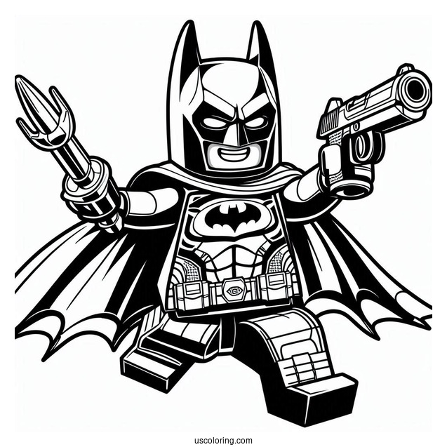 Lego Batman Movie Coloring Sheet