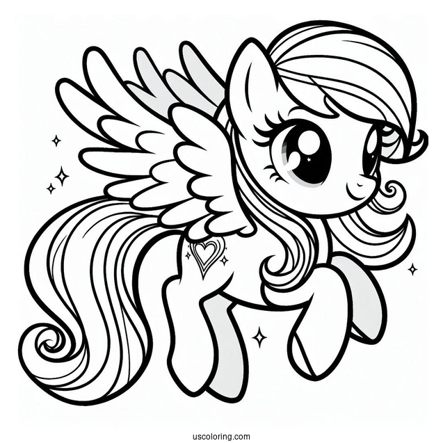 Baby Princess Dash With Wings