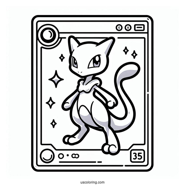 Mewtwo Pokemon Card
