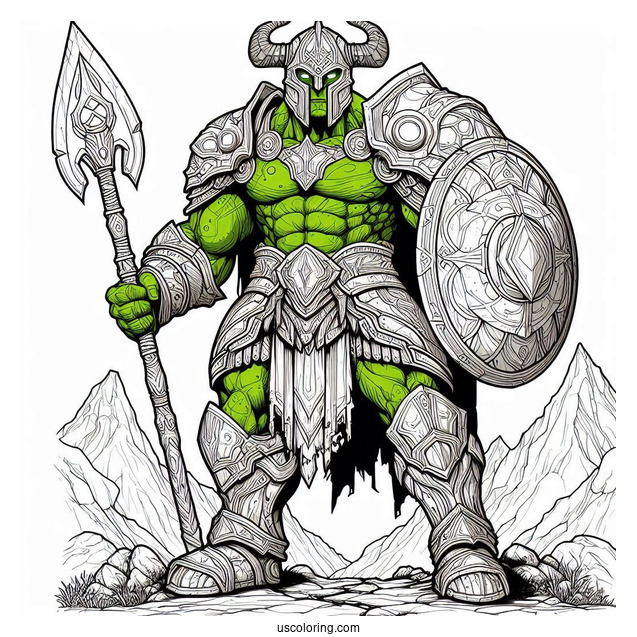 The Incredible Hulk Ready For Battle