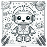 R2D2 Coloring Pages Featured Image