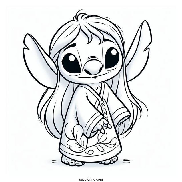 Angel (Experiment 624) Character Coloring Page