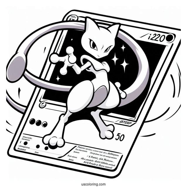 Mewtwo Pokemon Card