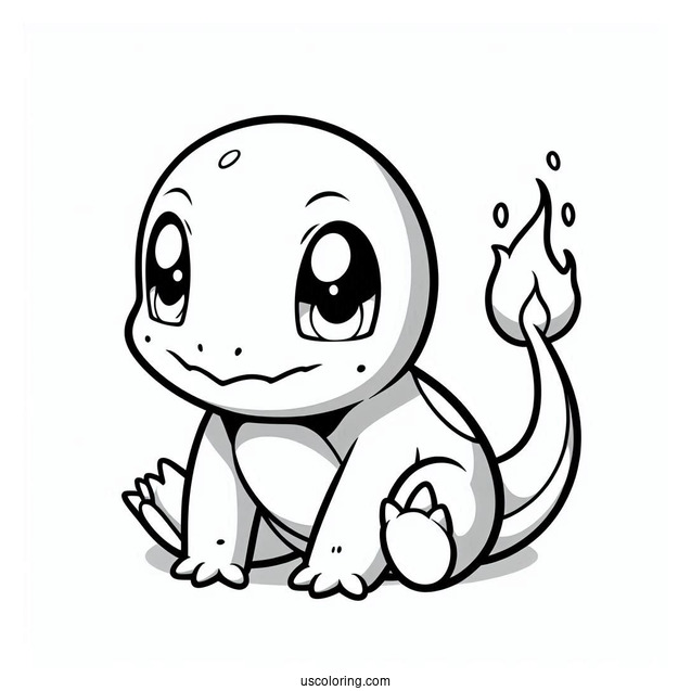 Adorable Charmander Pokemon