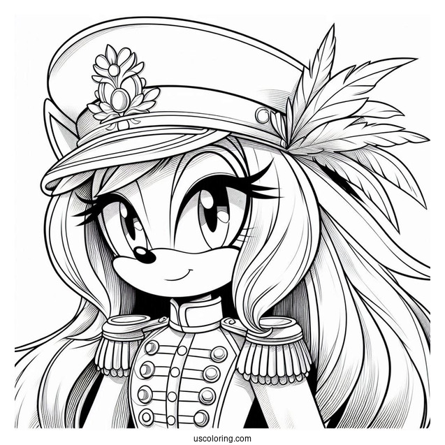 Antoine D_Coolette In Old Royal Army Uniform