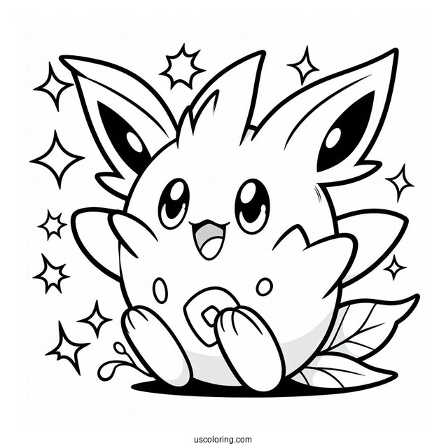 Togepi Pokemon To Color
