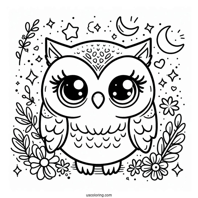 Cute Kawaii Owl