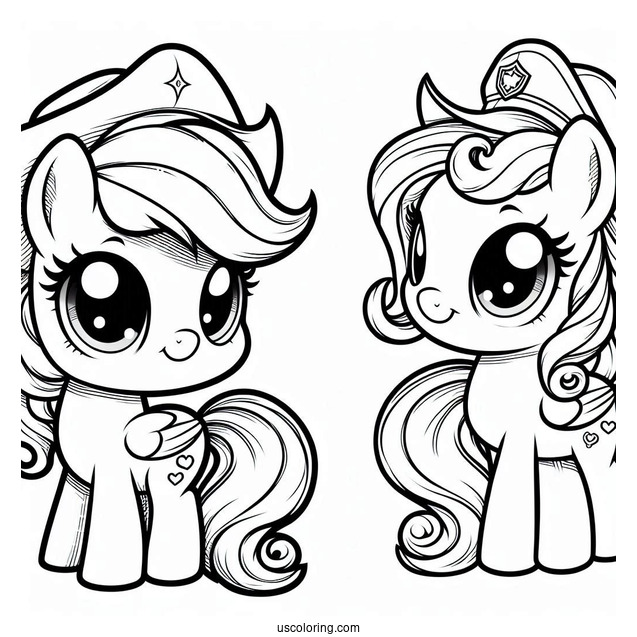 Baby Applejack with Hat for Kids