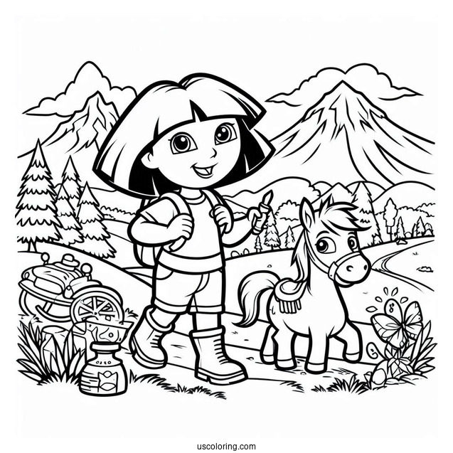 Simple Coloring Sheet Of Diego