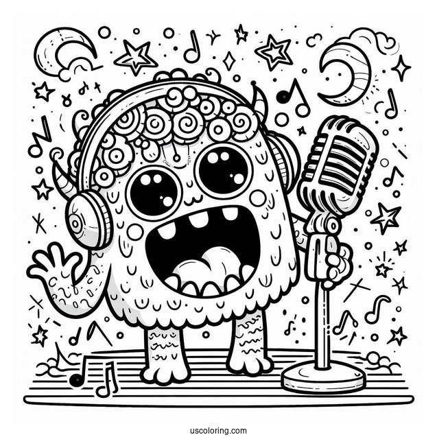 My Singing Monsters Coloring Page Of Epic Wubbox Singing
