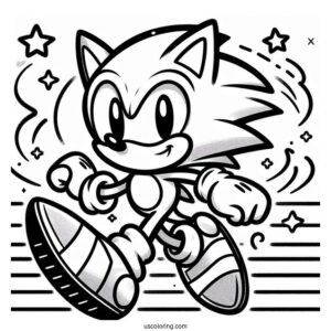 Sonic In Video Game