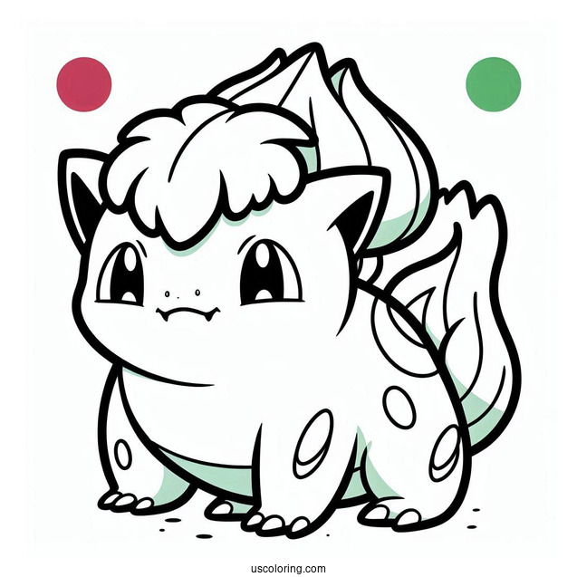 Easy Coloring Page Of Venusaur