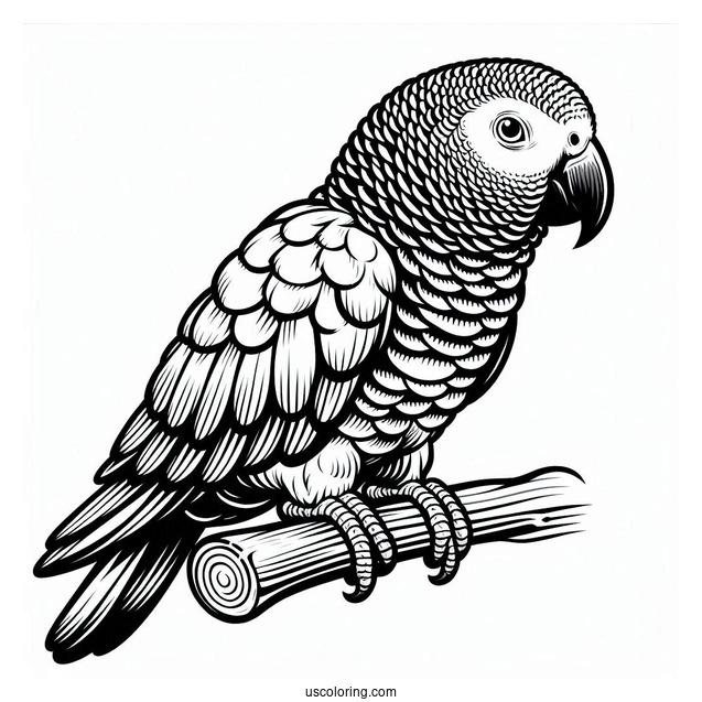 African Grey Parrot
