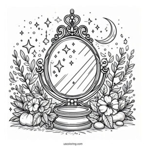 Magic Mirror From Shrek To Color