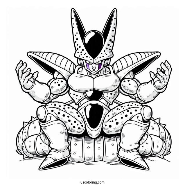 Cell Villain From Dragon Ball Z