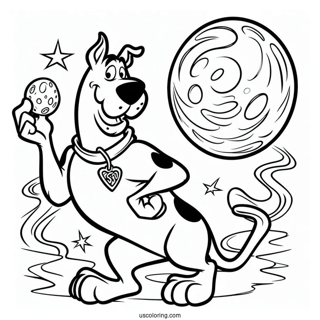 Scooby-Doo Pretending To Be a Ghost