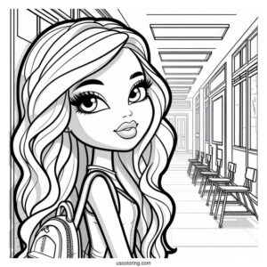 Bratz Sasha In School Corridor
