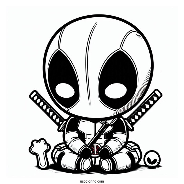 Cute Chibi Deadpool