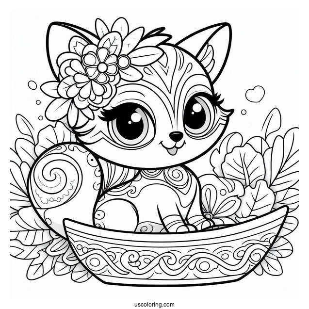 Tico Coloring Page For Kids