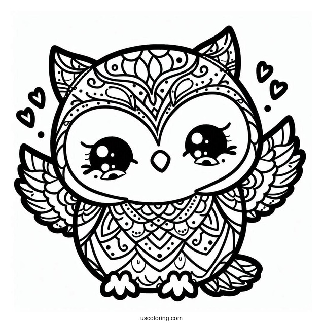 Cute Kawaii Owl