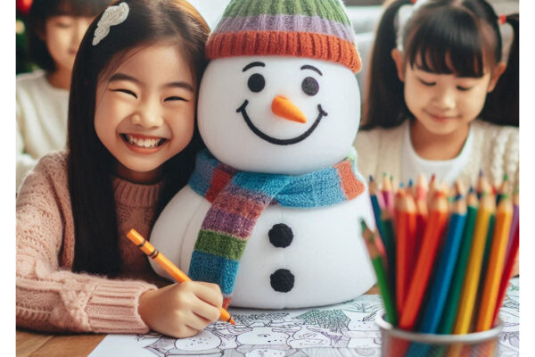 olaf coloring pages featured image