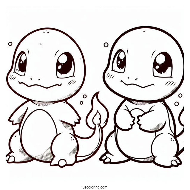 Adorable Charmander Pokemon