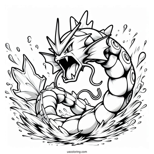 Gyarados In Attack Mode