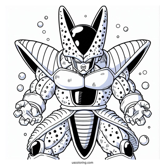 Cell Villain From Dragon Ball Z