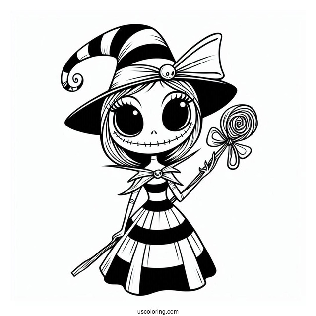 Miss Mindy Mayor Coloring Page