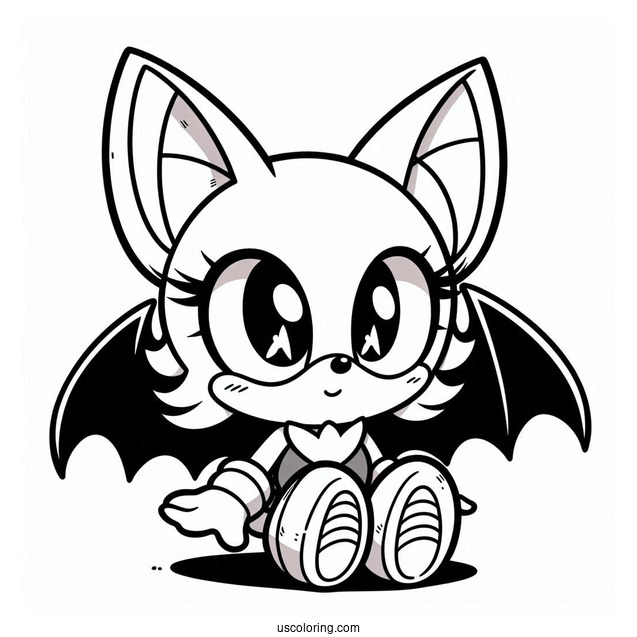 Kawaii Rouge the Bat