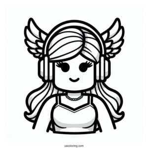 Roblox Character Skin Coloring For Kids